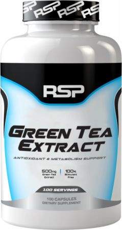 RSP - Green Tea Extract - 100 caps Protein Outelt