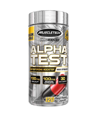 Muscletech - Alpha TEST - 120 caps