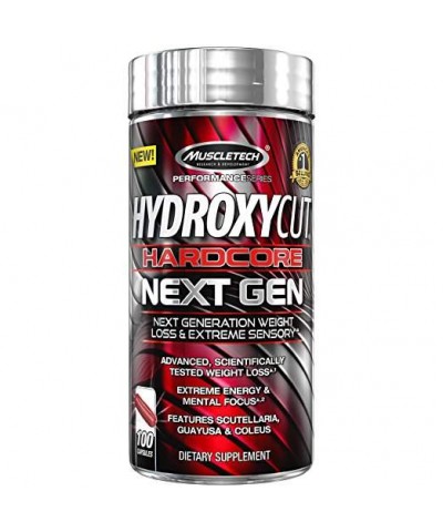 Muscletech - Hydroxycut Hardcore Next Gen USA - 100 caps