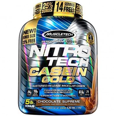 Muscletech - Nitro Tech Casein Gold - 2.3kg