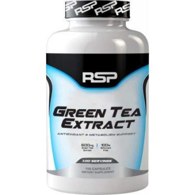 RSP - Green Tea Extract - 100 caps Protein Outelt