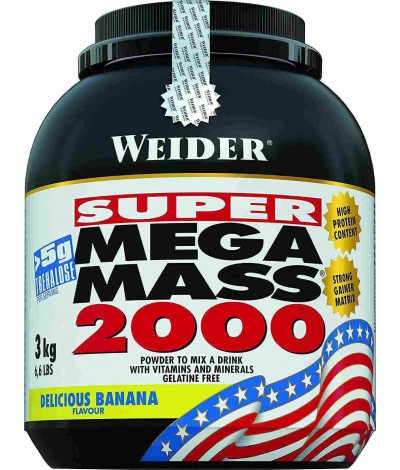 Weider - Mega Mass 2000 - 3 kg