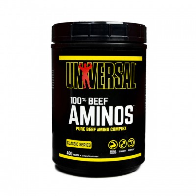 Universal - BEEF Amino - 400 caps Protein Outelt