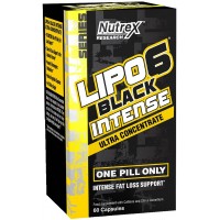 Nutrex - Lipo 6 Black Intense - 60 Capsules